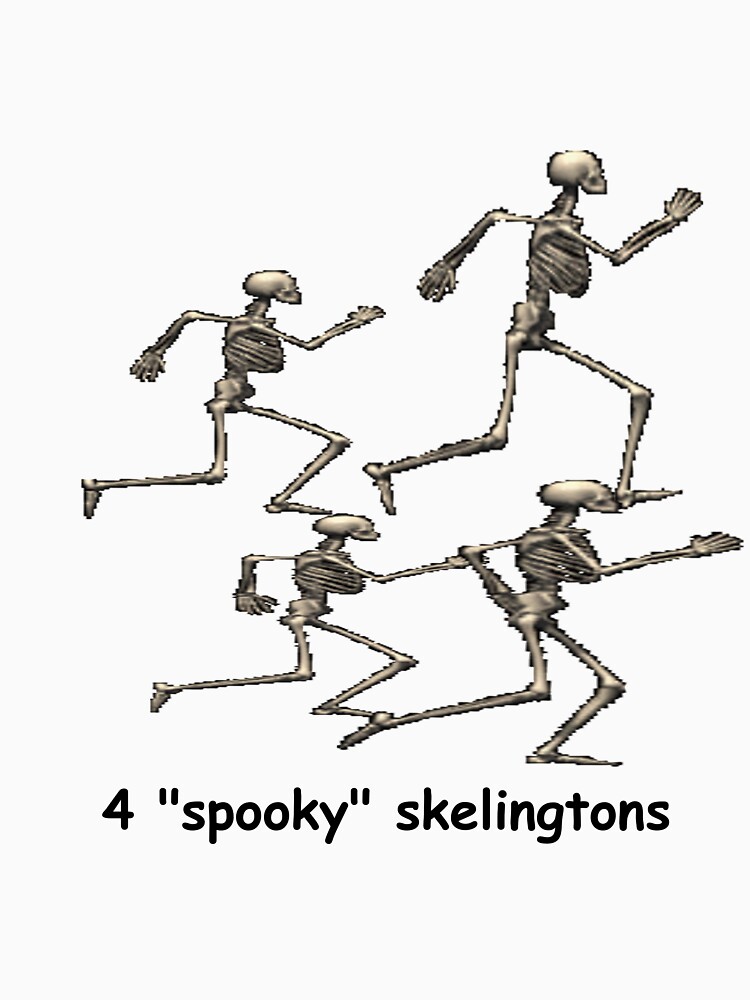 4 spooky skeletong by blazetime
