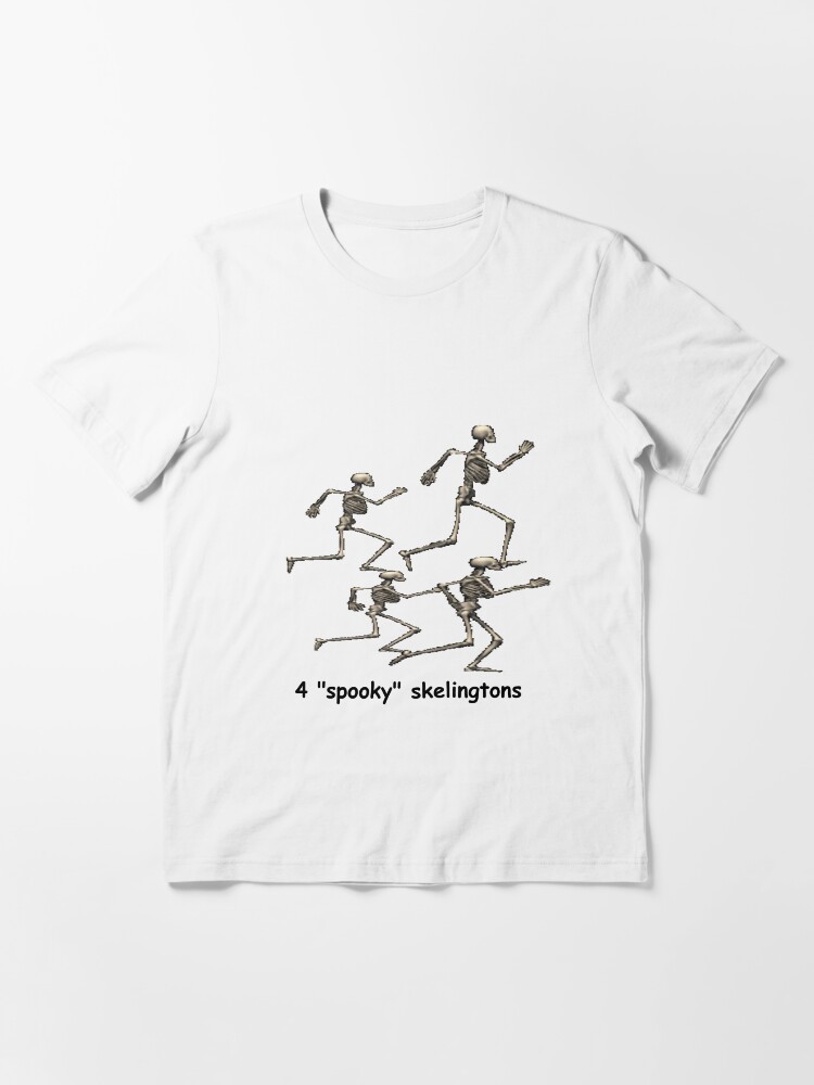 Alternate view of 4 spooky skeletong Essential T-Shirt