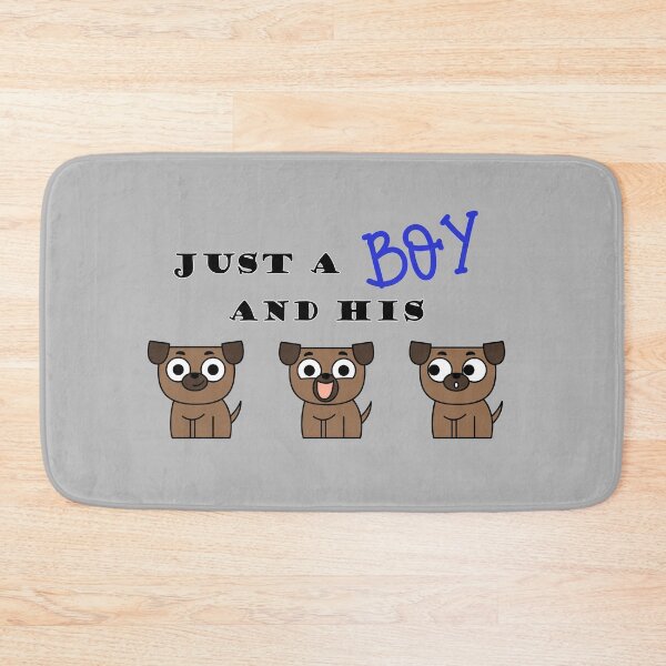 Item preview, Just a boy and his dog designed and sold by StillCotton.