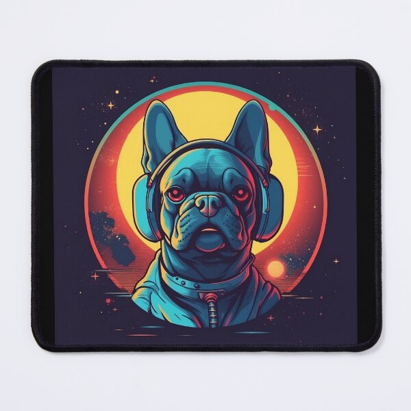 Artikelvorschau, Vektorstil der französischen Bulldogge entworfen und verkauft von Kevin Lou.