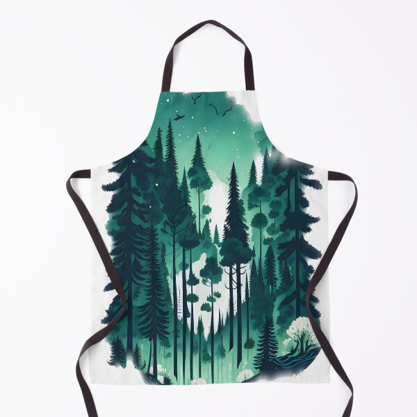 Item preview, Camping in a Pine Forest designed and sold by laurasgallery.
