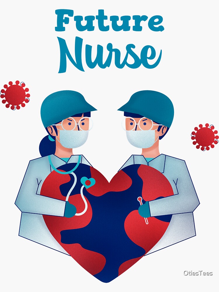 Future Nurse - Nurse Clipart - Nurse - Sticker