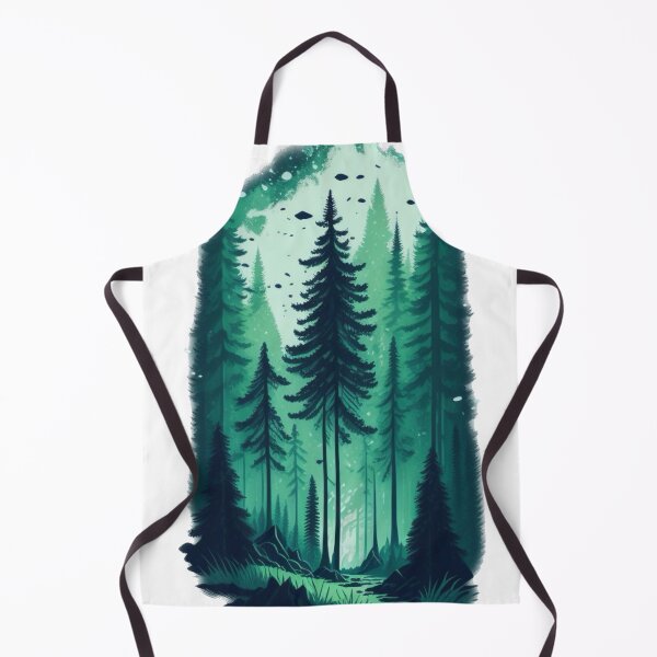 Item preview, Camping in a Pine Forest designed and sold by laurasgallery.