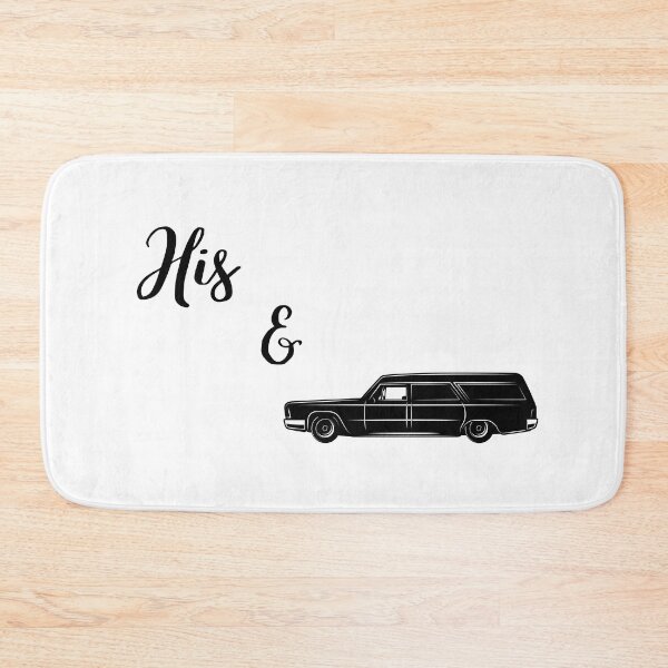 Item preview, His & Hearse  designed and sold by Witch-n-Warlock.