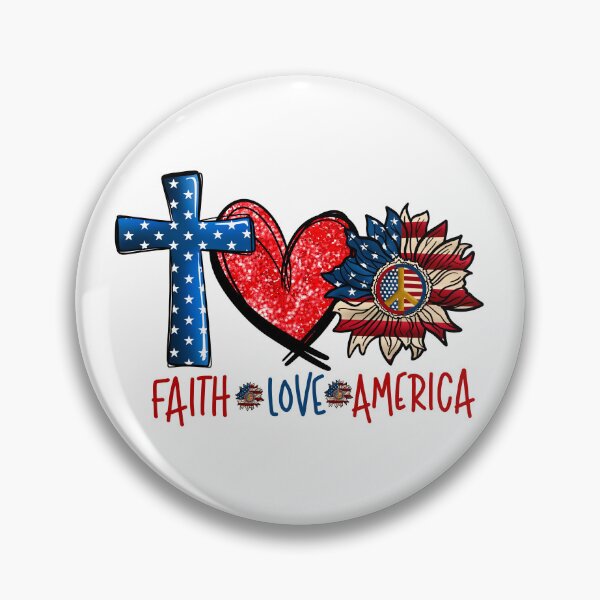 Item preview, Faith Love America designed and sold by Chris Clemmensen.