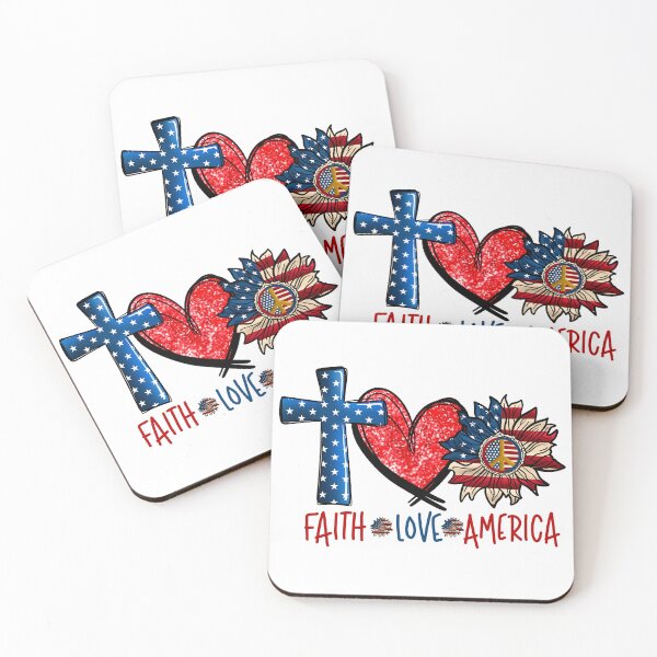 Item preview, Faith Love America designed and sold by Chris Clemmensen.