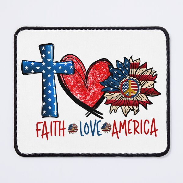 Item preview, Faith Love America designed and sold by Chris Clemmensen.