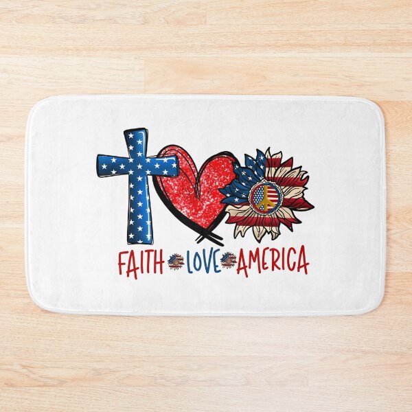 Item preview, Faith Love America designed and sold by Chris Clemmensen.