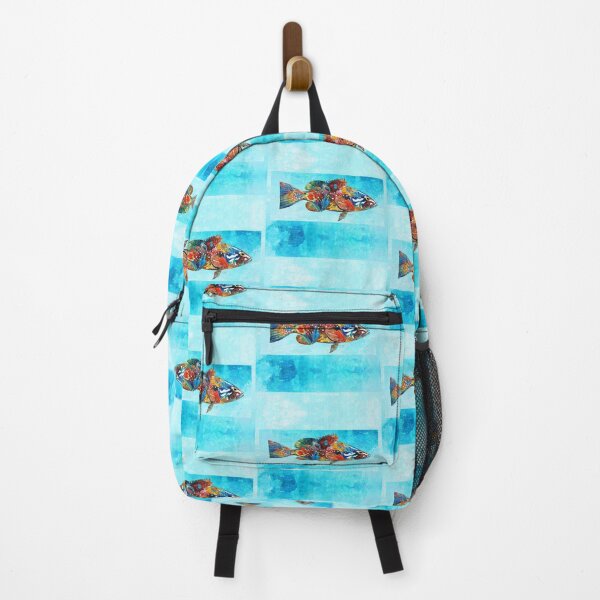 Item preview, Colorful Fish Art Fishy Beach Fun 2 designed and sold by Sharon Cummings Art.