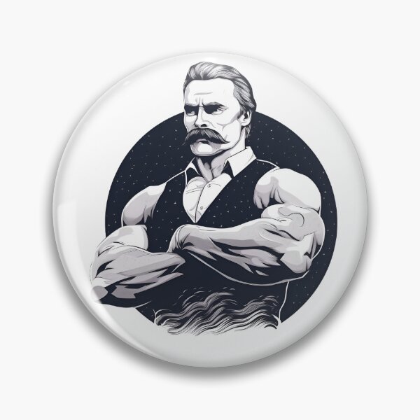 Item preview, Friedrich Nietzsche Life is Suffering  designed and sold by fateindesigns.