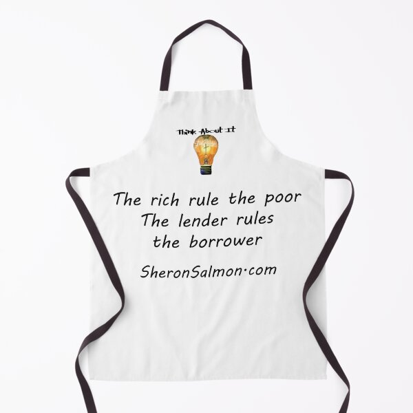 Item preview, The rich rule the poor and the lender rules the borrower. designed and sold by IAMthinker.