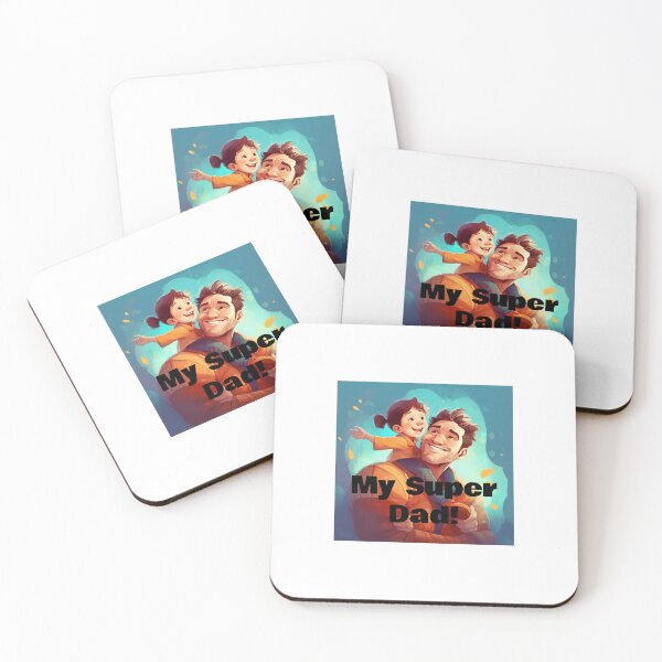 Item preview, My Super Dad, Happy Father's Day designed and sold by A2Z-Printz.
