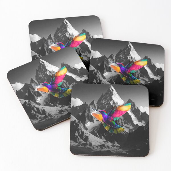 Item preview, hummingbird in the mountains designed and sold by eva3dadan.