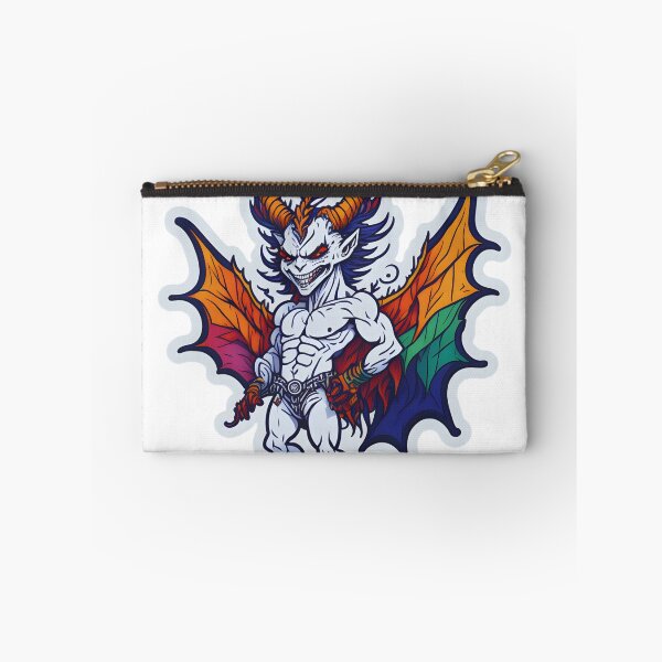 Item preview, pride month demon designed and sold by craftypixels.