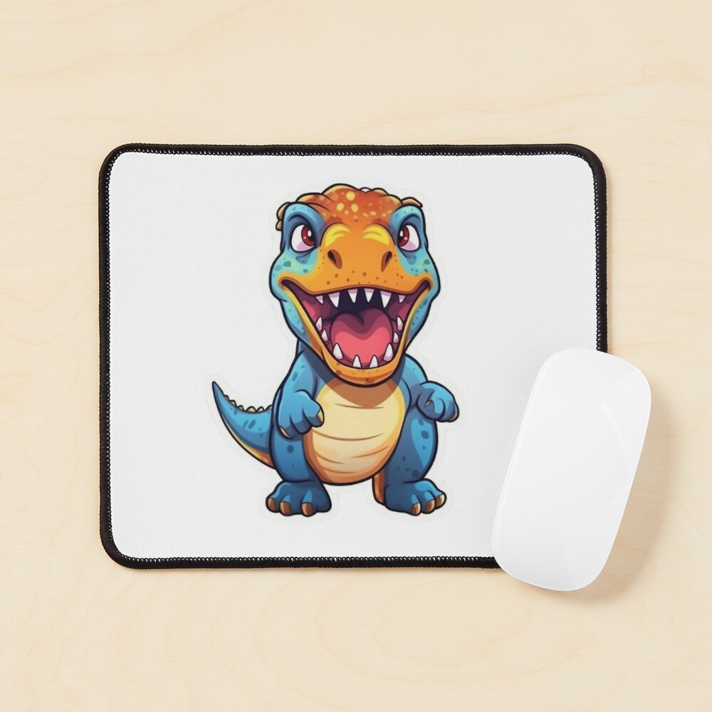 Dinossauro fofo e imprimir mais rato pads - TenStickers