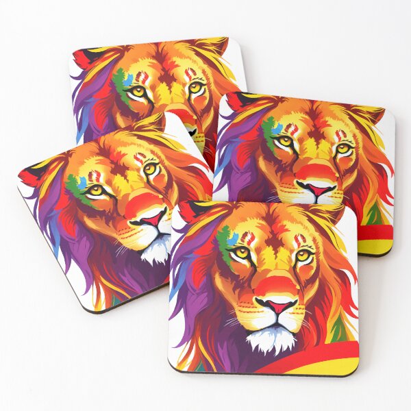 Item preview, Pride Lion 2 designed and sold by StonebridgeArt.
