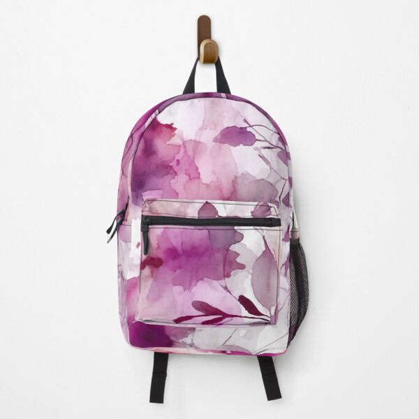 Item preview, Purple Abstract flower watercolor pattern designed and sold by DaisyMarroquin.