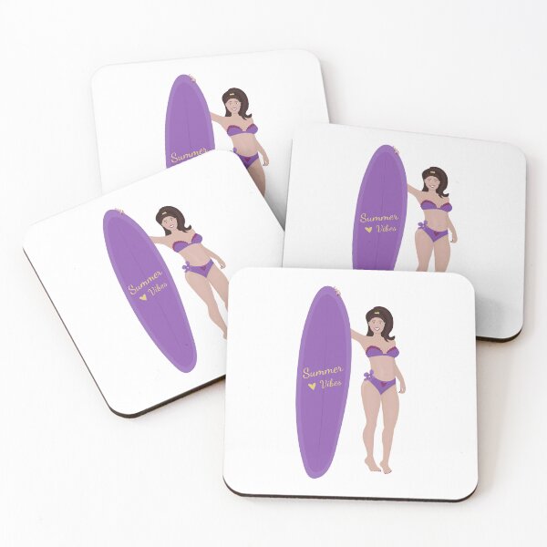 Item preview, Brunette woman with a sailboard designed and sold by OM-lova.