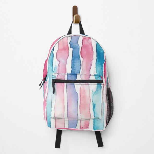 Item preview, Abstrac Stripes soft colors watercolor pattern designed and sold by DaisyMarroquin.