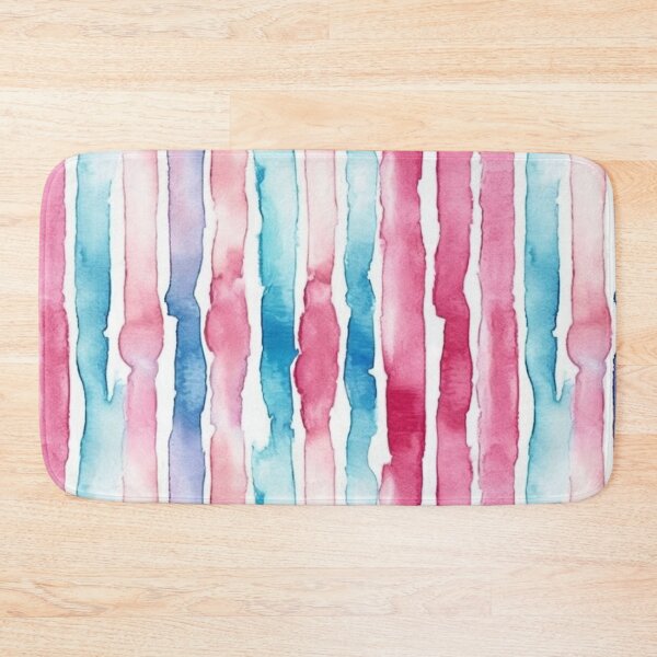 Item preview, Abstrac Stripes soft colors watercolor pattern designed and sold by DaisyMarroquin.