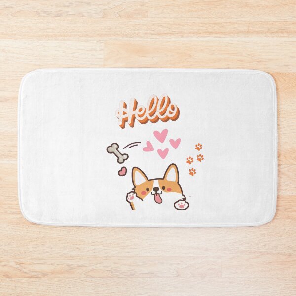 Item preview, Hello from cute dog Dog designed and sold by Lovegesture.