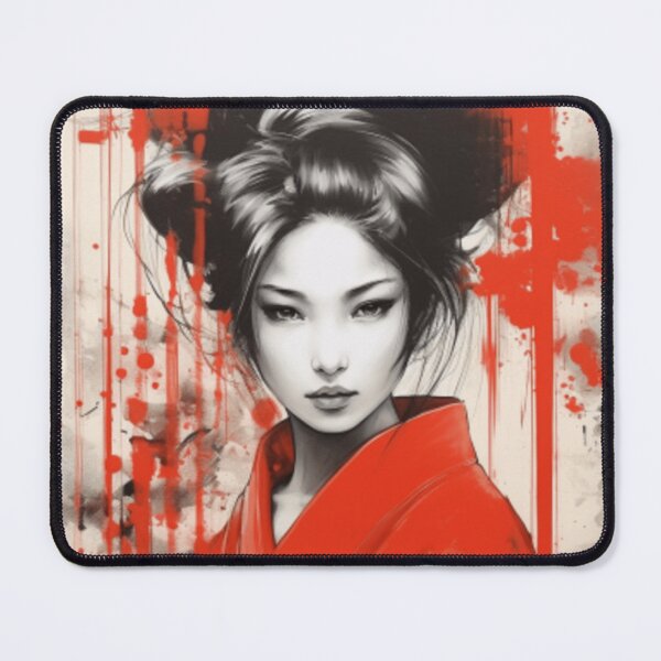 Item preview, "The Seductive Elegance of the Orient: Discover the Captivating Charm of this Asian Woman in her Exquisite Attire" designed and sold by SBD-Shop.