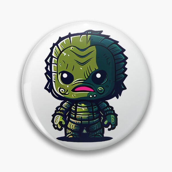 Item preview, Chibi Creature from the Black Lagoon designed and sold by wearethespooky.