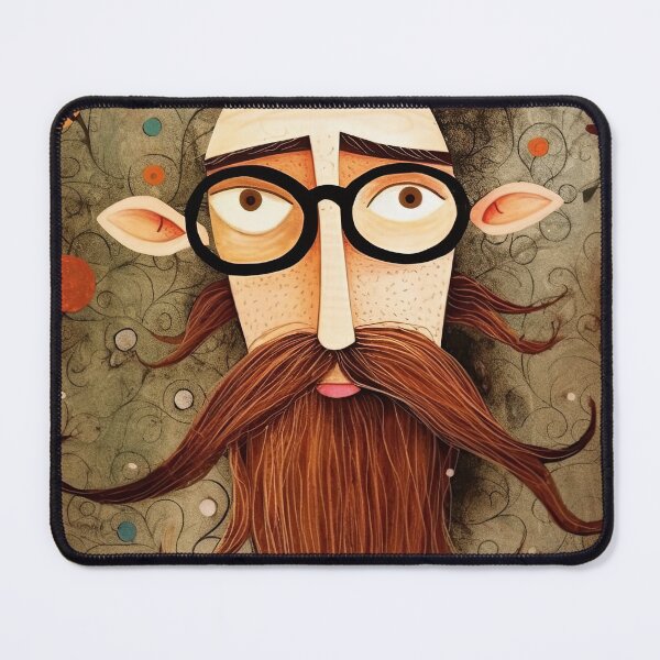 Item preview, Cartoonish Man With Long Beard designed and sold by Chip Barber.