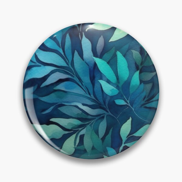 Item preview, Multi Layer leaves watercolor pattern designed and sold by DaisyMarroquin.