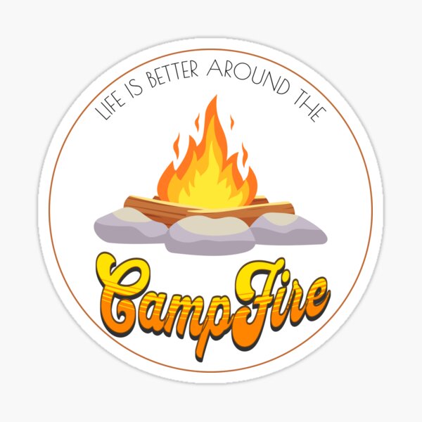 Item preview, Life is Better Around the Campfire designed and sold by Stacie Marquez.