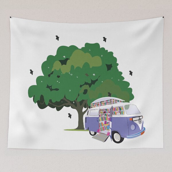 Item preview, THE BOOK BUS  designed and sold by 9AF-.