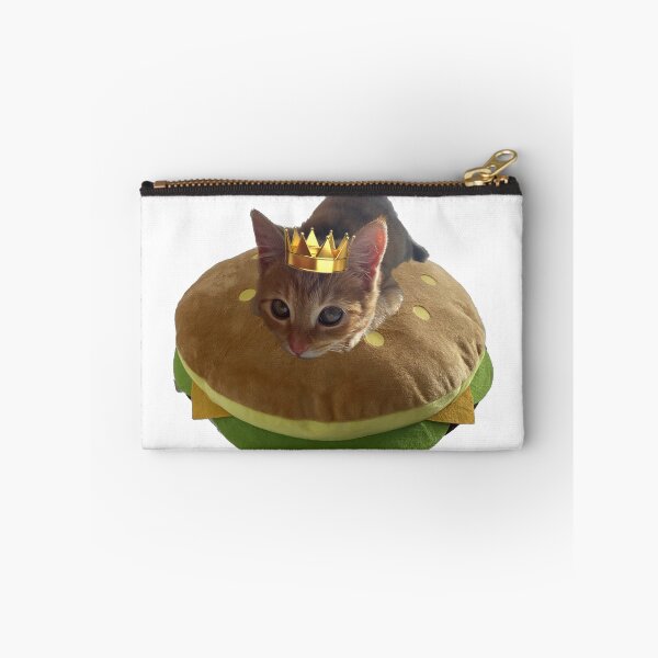 Item preview, A king on his cheeseburger designed and sold by Kitty Shinanigans.