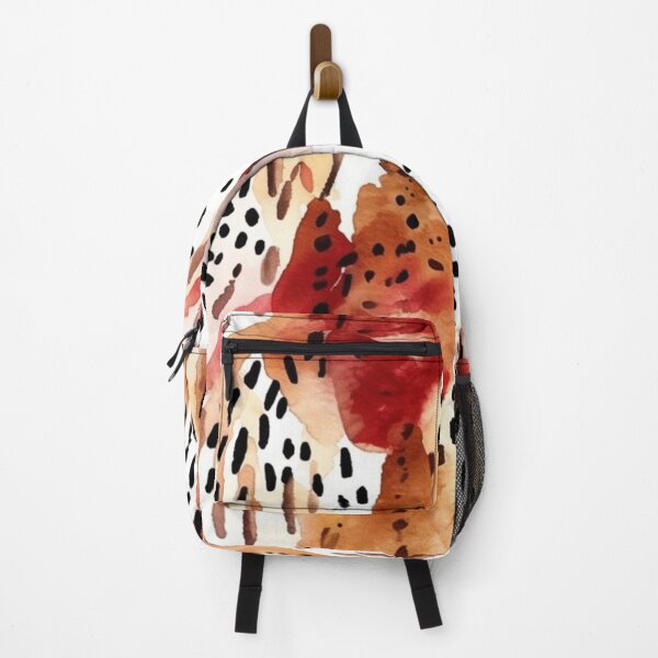 Item preview, Redish brown abstract boho animal print pattern designed and sold by DaisyMarroquin.