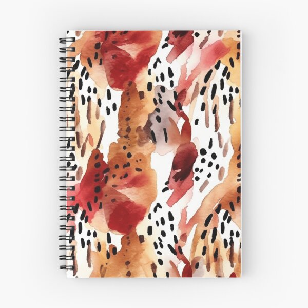 Item preview, Redish brown abstract boho animal print pattern designed and sold by DaisyMarroquin.