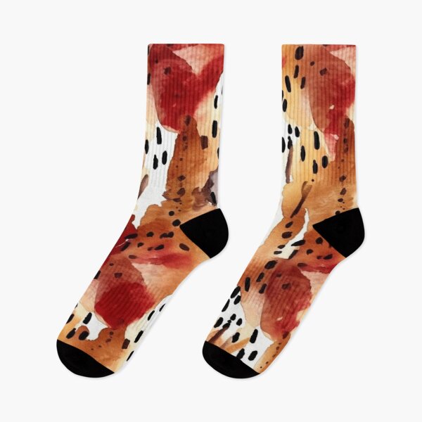 Item preview, Redish brown abstract boho animal print pattern designed and sold by DaisyMarroquin.