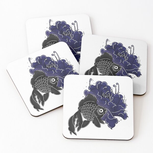 Item preview, Fishy Peony designed and sold by Katja Danforth.