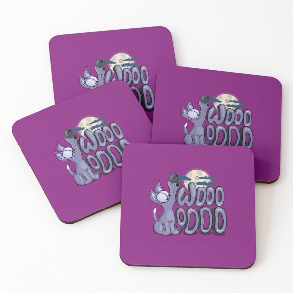 Item preview, Dog Howling At The Moon (Purple) designed and sold by Kill Tony Fan Designs.