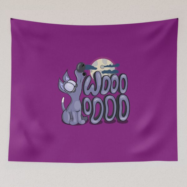 Item preview, Dog Howling At The Moon (Purple) designed and sold by Kill Tony Fan Designs.