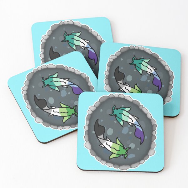 Item preview, Aro and Gay Pride Flag Koi Pond designed and sold by CastleOfDragons.