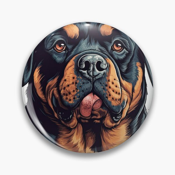 Artikelvorschau, Rottie masterpiece for Animal Lover: Powerful Rottweiler artwork entworfen und verkauft von DooodleGod.