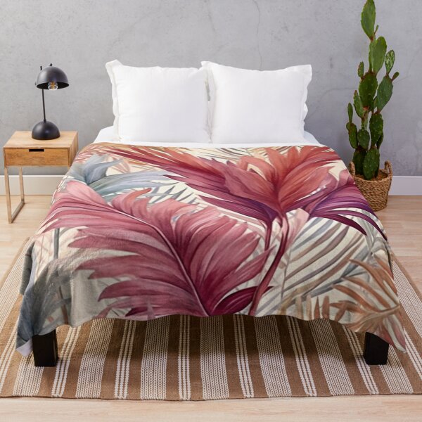 Item preview, Calm Palm tree tropical watercolor pattern designed and sold by DaisyMarroquin.