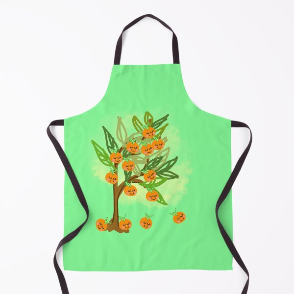 Item preview, Kawaii orange tree designed and sold by Kaewtaming.