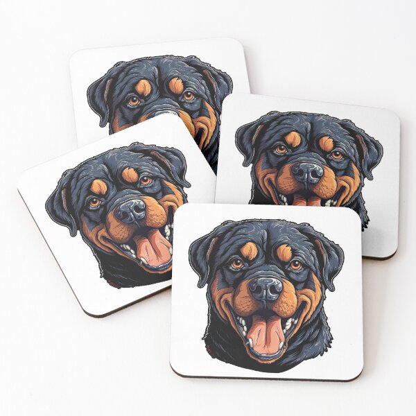 Item preview, with Power: Dont Mess with - A bold Rottweiler artwork great for dog lovers and breed enthusiasts. Featuring powerful jaws, loyal protection, and a fur companion for ultimate companion. designed and sold by DooodleGod.