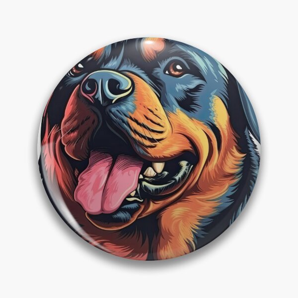 Artikelvorschau, off your Rottie-love with RottieVibes artwork and entworfen und verkauft von DooodleGod.