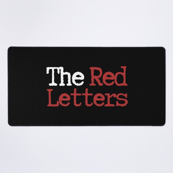 Item preview, The Red Letters White Red Letter designed and sold by GFamilyC.