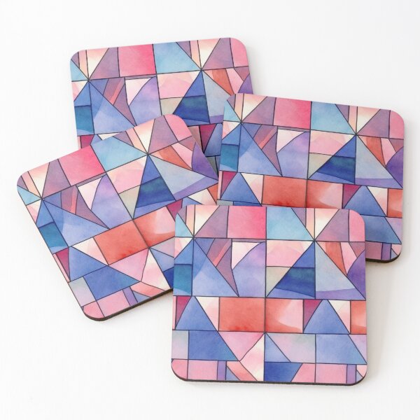 Item preview, Aesthetic Geometric Watercolor pattern designed and sold by DaisyMarroquin.