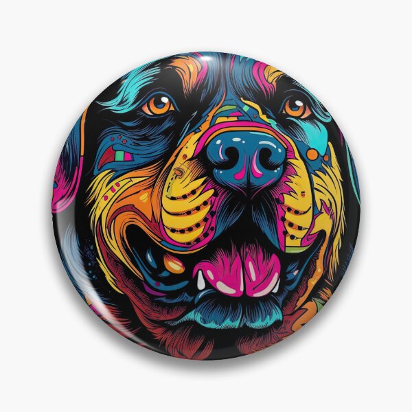 Item preview, Rottieartwork: Bold Tribute to Your Canine Companion. Digital masterpiece Celebrating Loyal, Protective, and Watchful Rottweilers. Shop Now! designed and sold by DooodleGod.