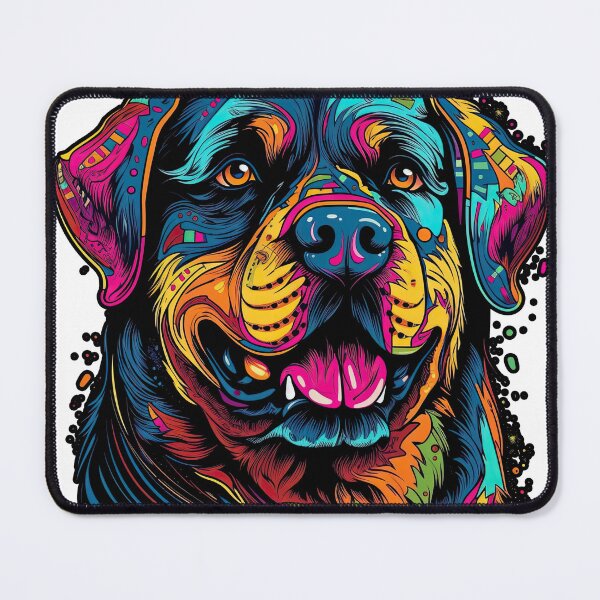 Item preview, Rottieartwork: Bold Tribute to Your Canine Companion. Digital masterpiece Celebrating Loyal, Protective, and Watchful Rottweilers. Shop Now! designed and sold by DooodleGod.