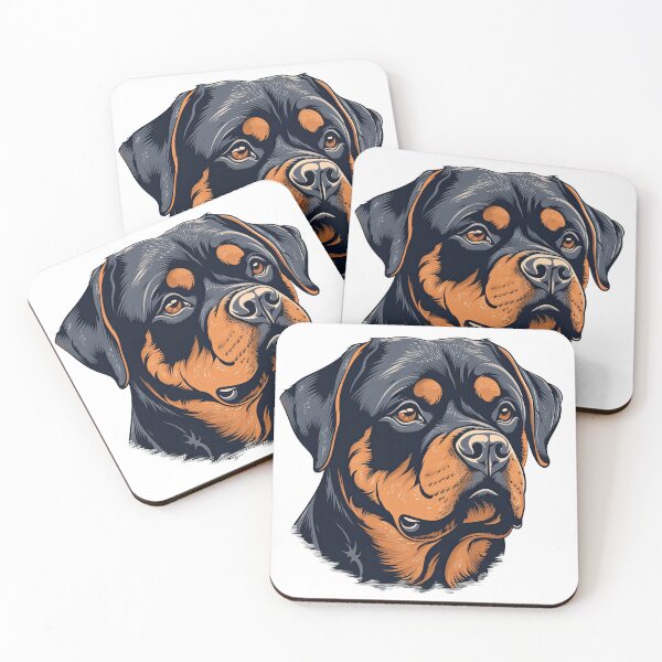 Item preview, masterpiece Co.: artworking the Ultimate Rottweiler Poster designed and sold by DooodleGod.