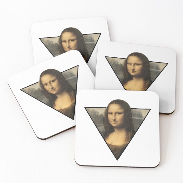 Item preview, Aesthetic Mona Lisa Sticker designed and sold by The Store.